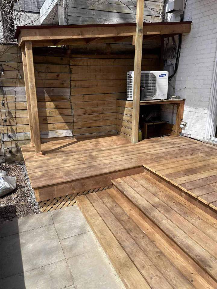 Aménagement terrasse Montréal